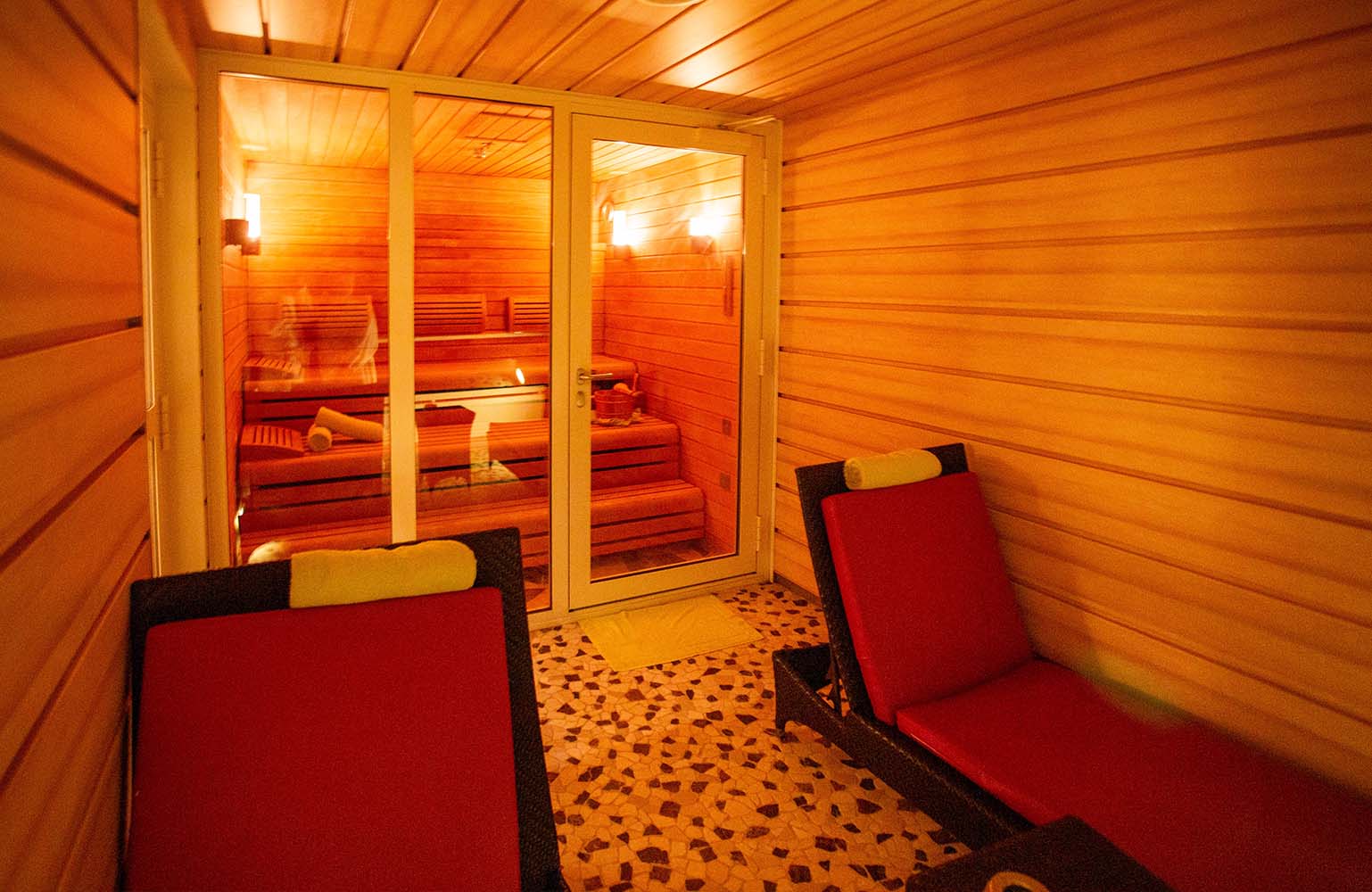 Wellness Suite private Sauna