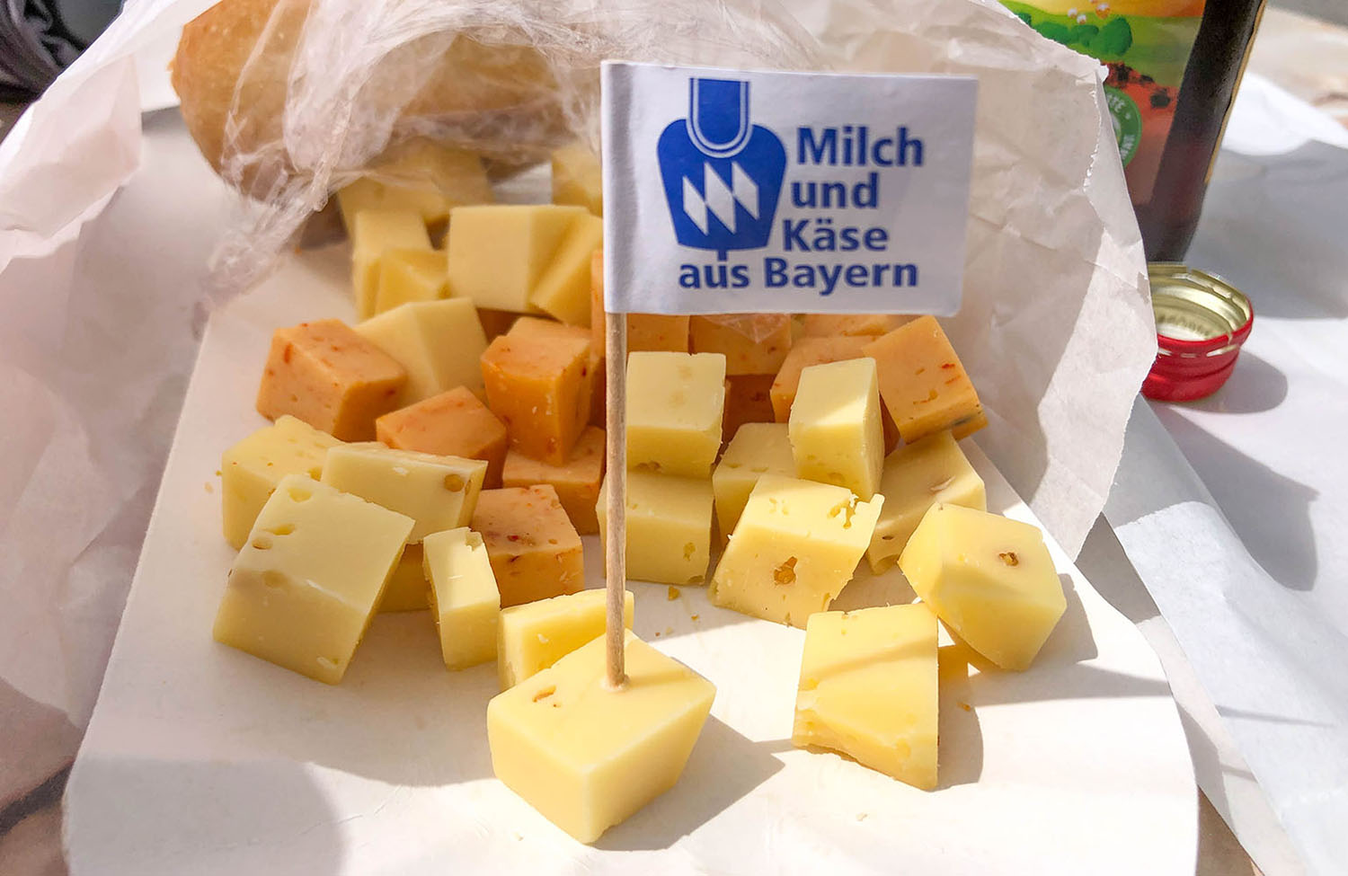 Käse aus der Schaukäserei in Ettal