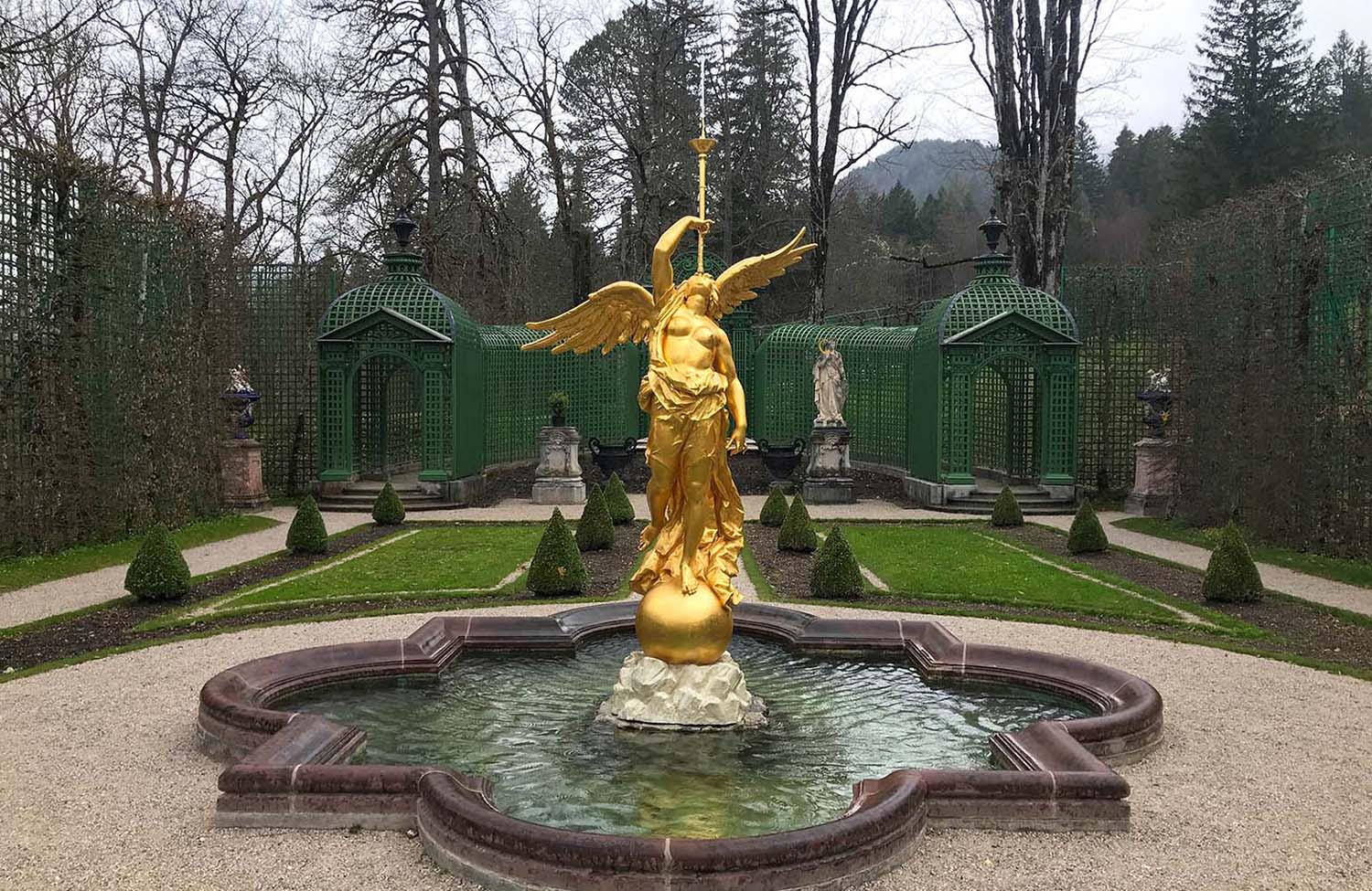 Die Gärten und Parkanlagen Schloss Linderhof