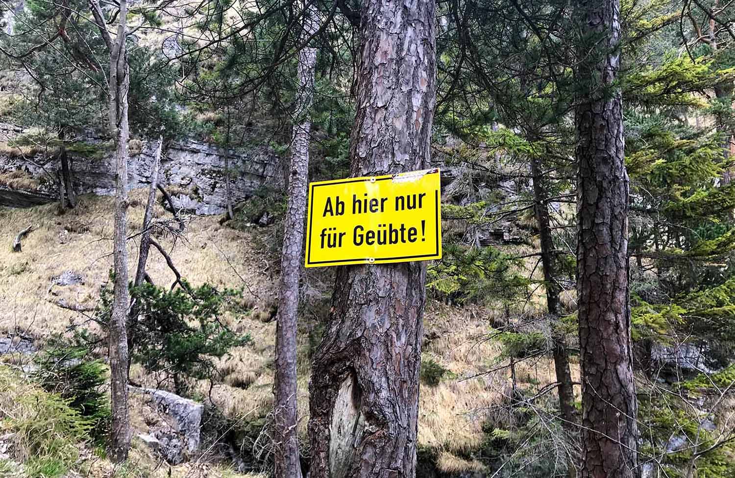 Kuhfluchtwasserfälle Wandern für Geübte