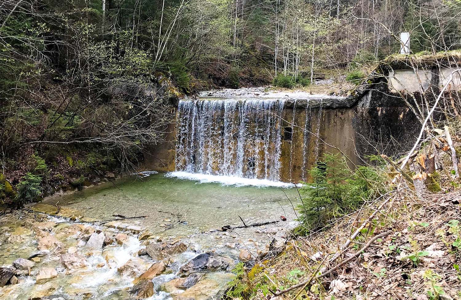 Wasserfall Lahnenwiesgraben