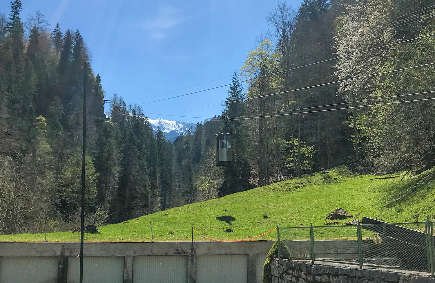 Weg vor der Partnachklamm