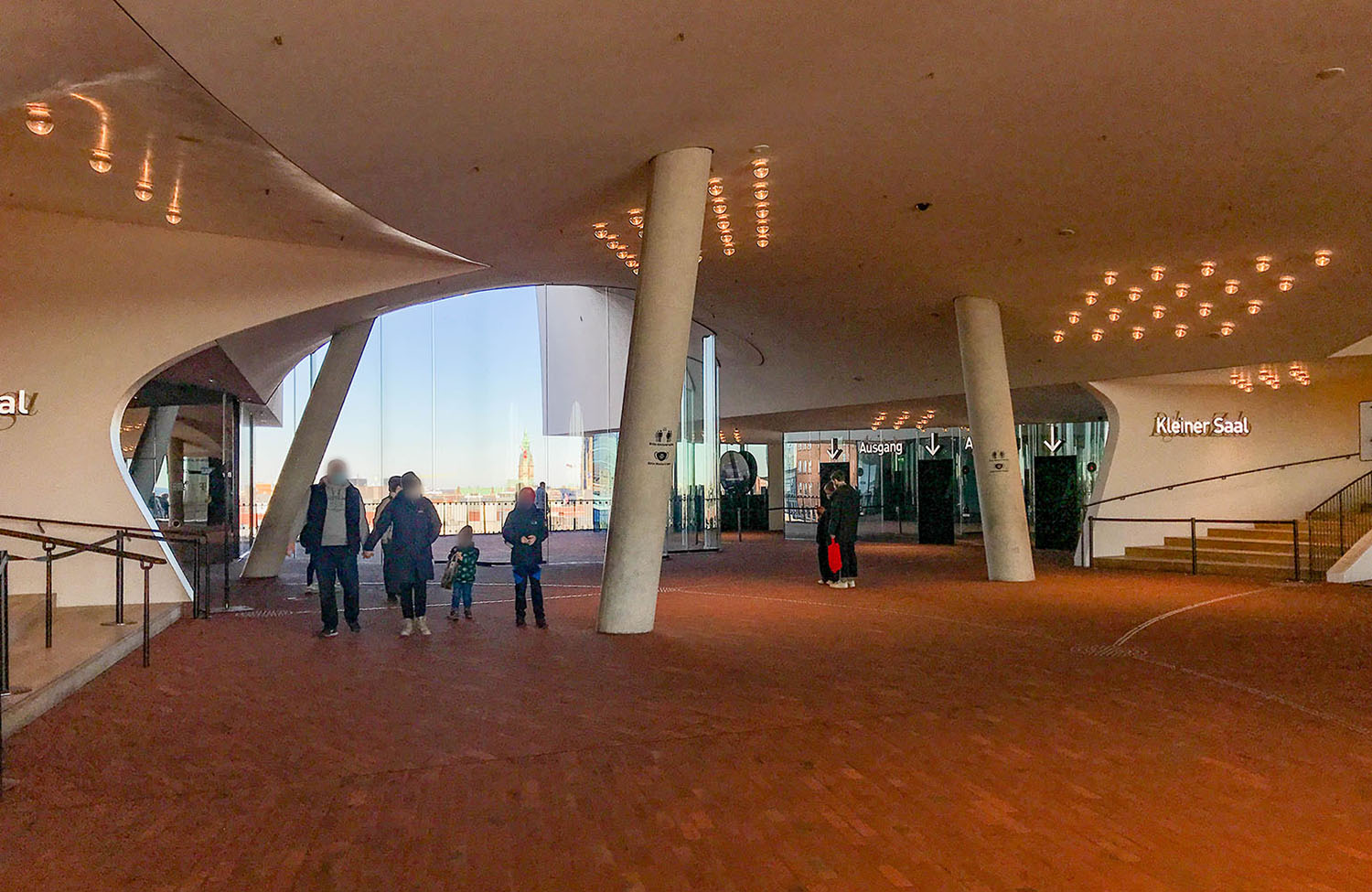 Säle in der Elbphilharmonie