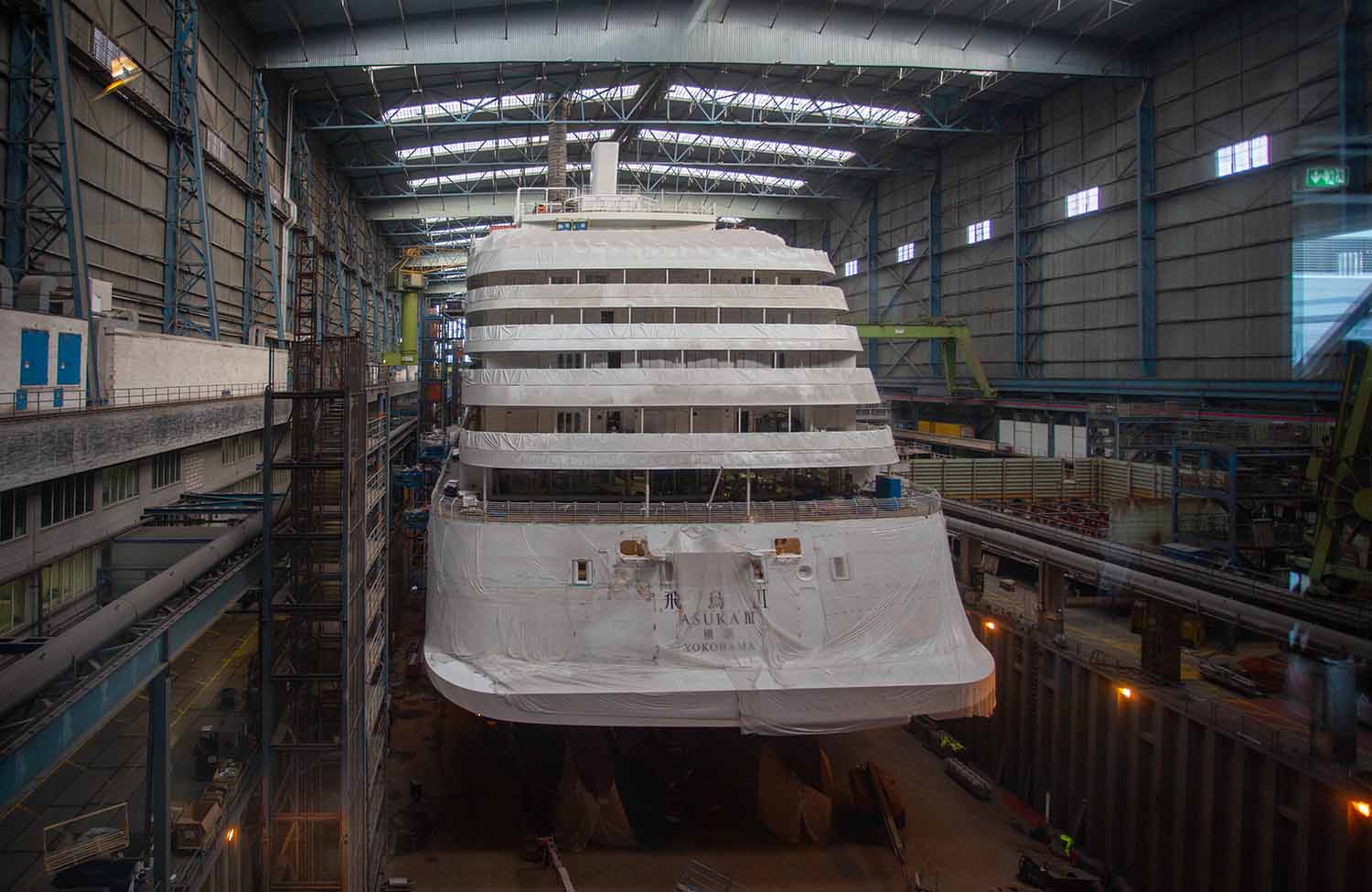 Meyer Werft Papenburg Fertigungshalle