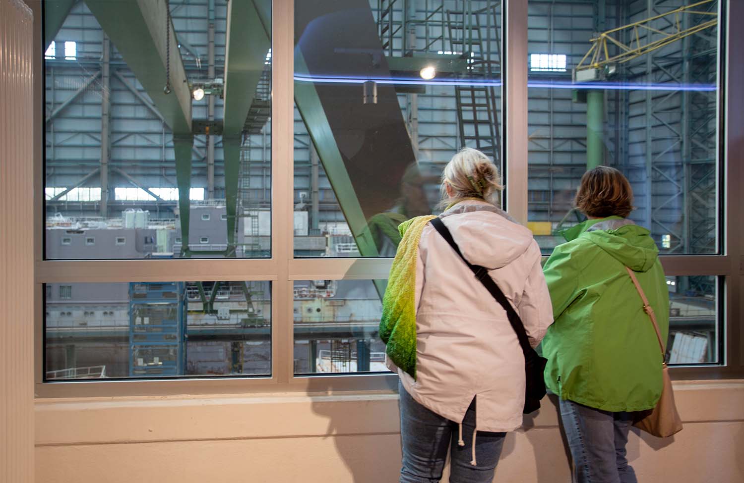 Meyer Werft Papenburg Fertigungshalle Besuchergalerie