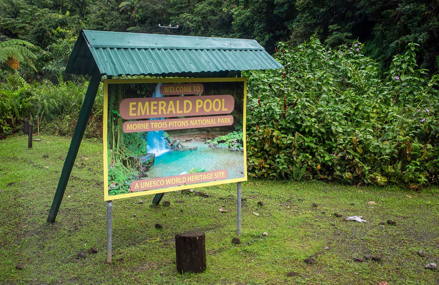 Wilkommen beim Emerald Pool