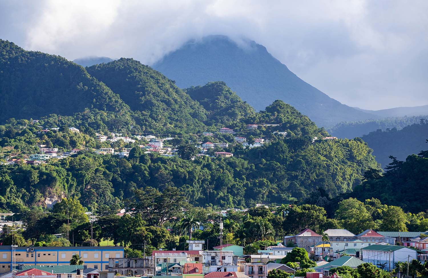 Landschaft Dominica