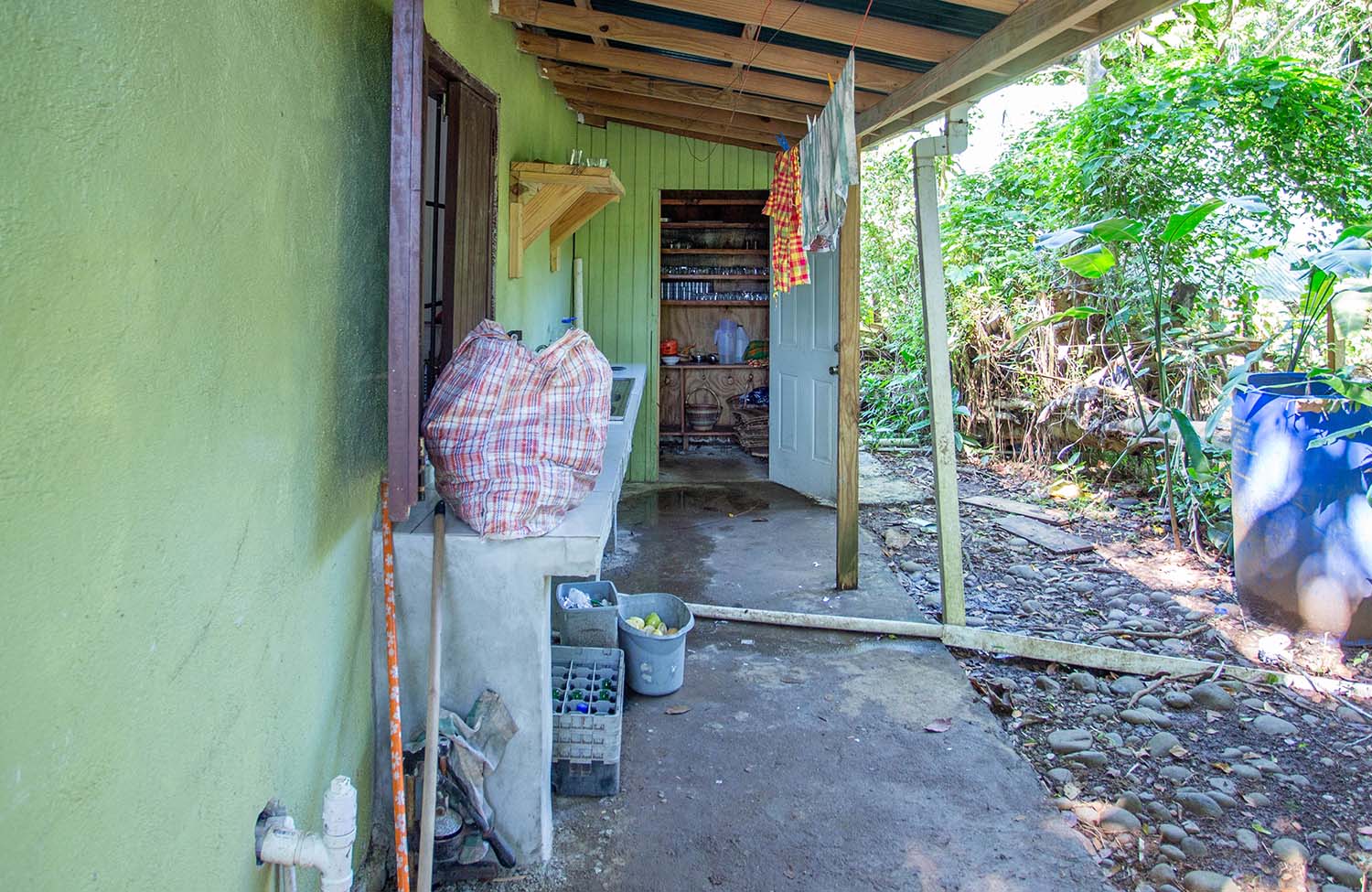 Hibiscus Eco Village in Dominica Küche