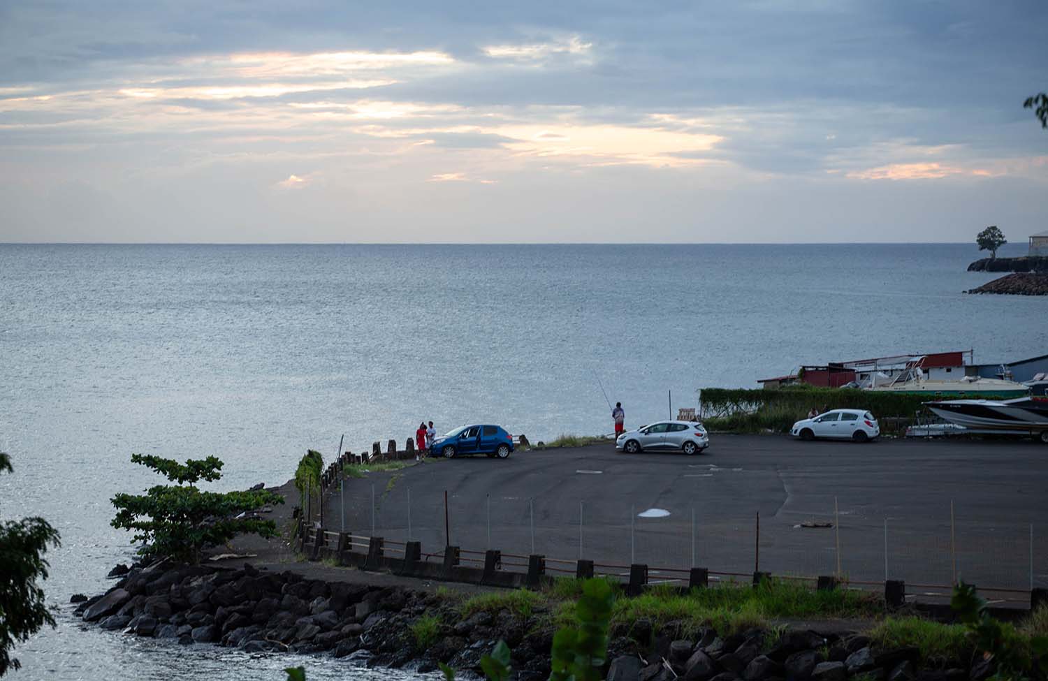 Fort-de-France Aussicht Angler