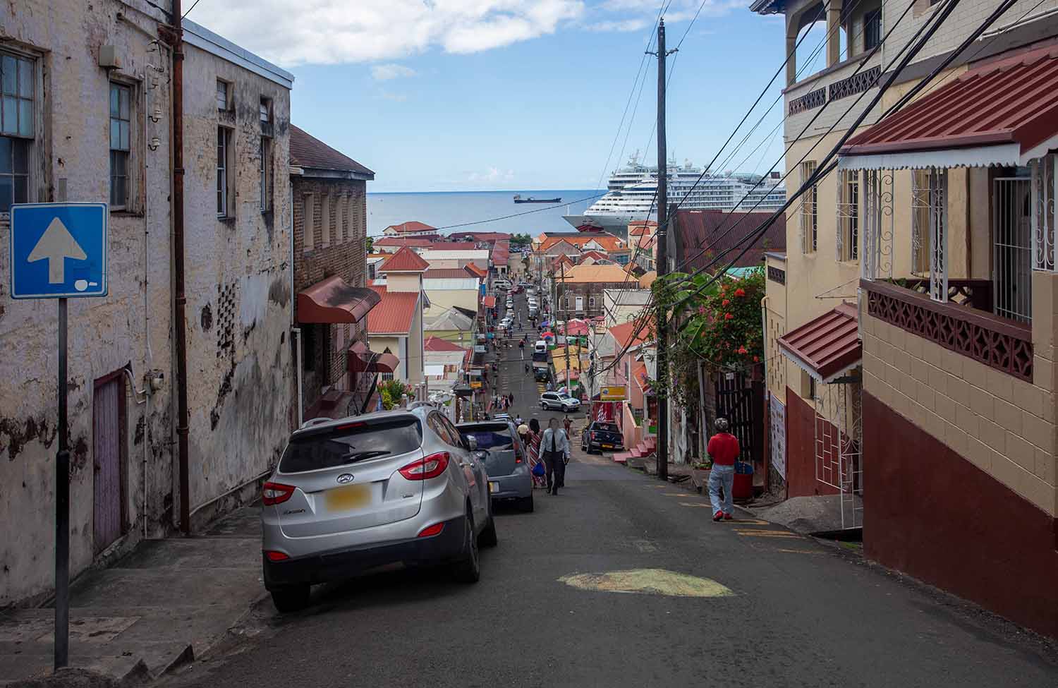 St. George's Grenada in der Karibik