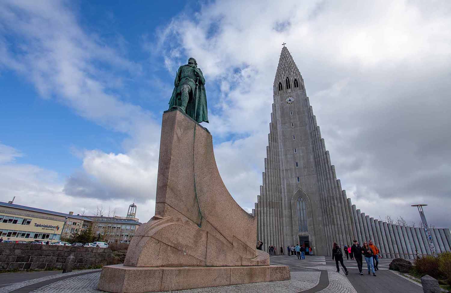 Hallgrímskirkja Reykjavík Leif Ericsson