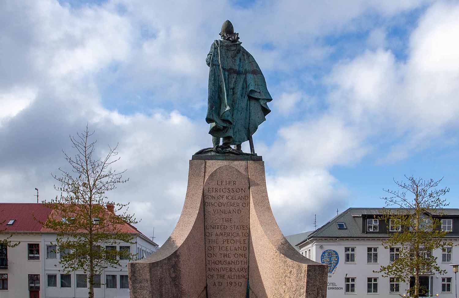 Hallgrímskirkja Reykjavík Leif Ericsson