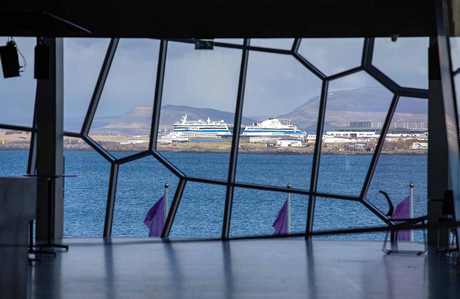 Innenbereich Harpa Reykjavík