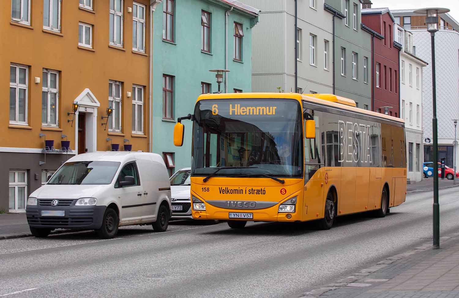 Reykjavík Öffentliche Verkehrsmittel