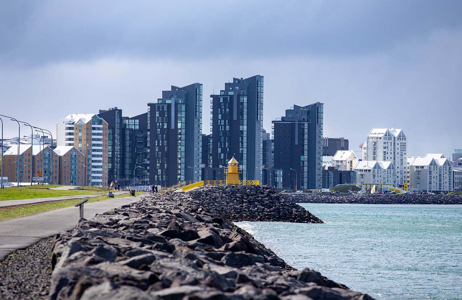 Sculpture and Shore Walk Reykjavik