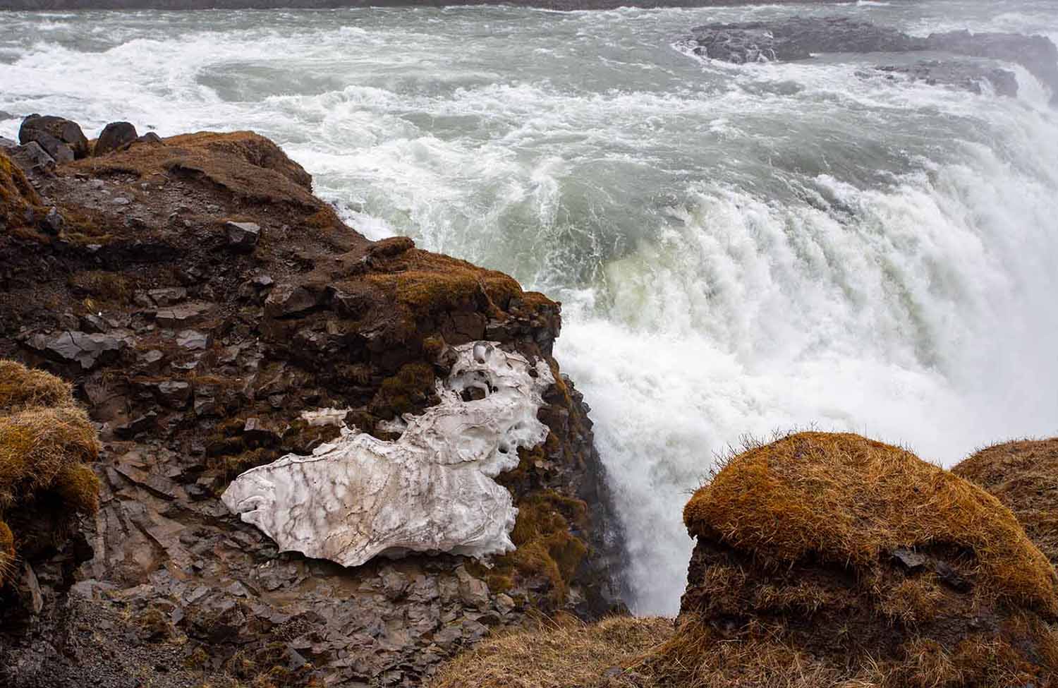 Gullfoss Wasserfall Island