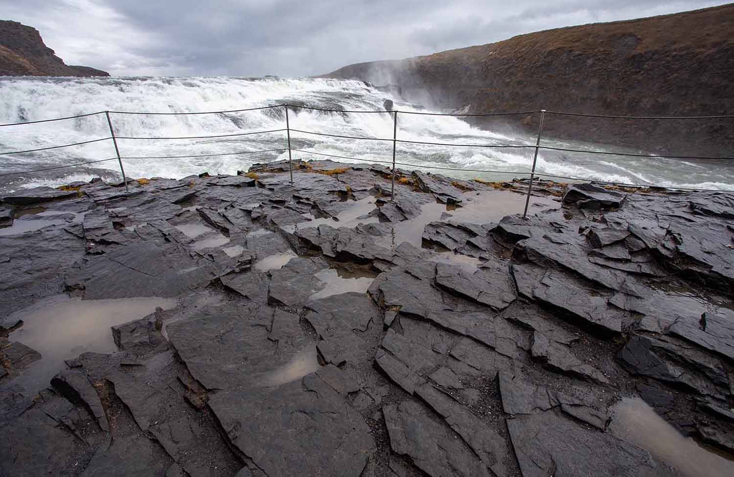 Gullfoss Wasserfall Island