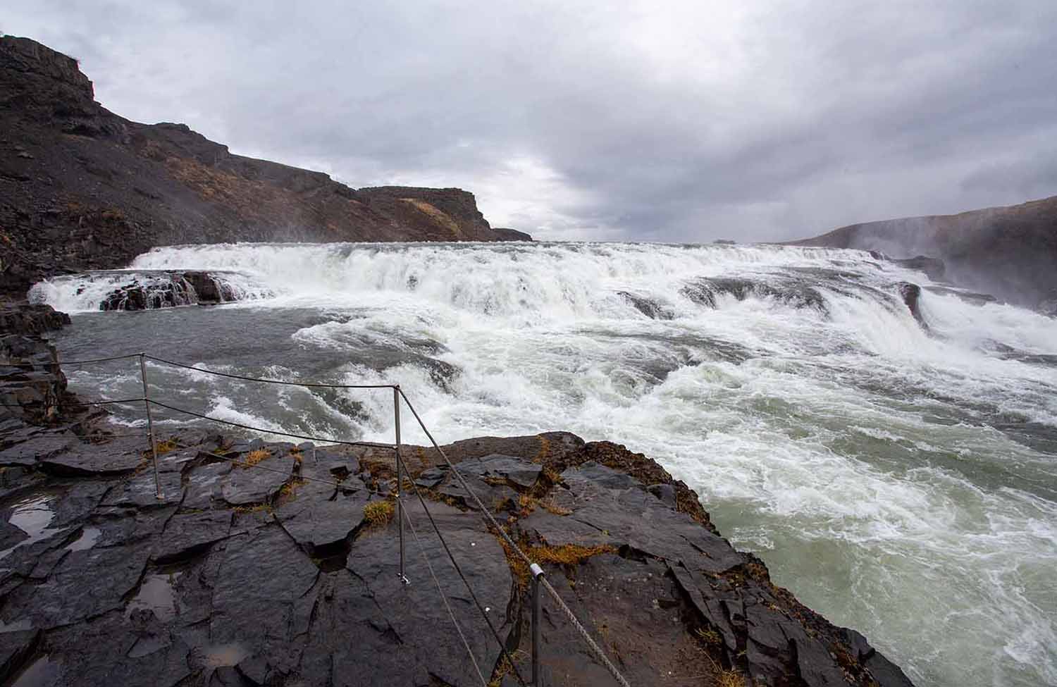 Gullfoss Wasserfall Island