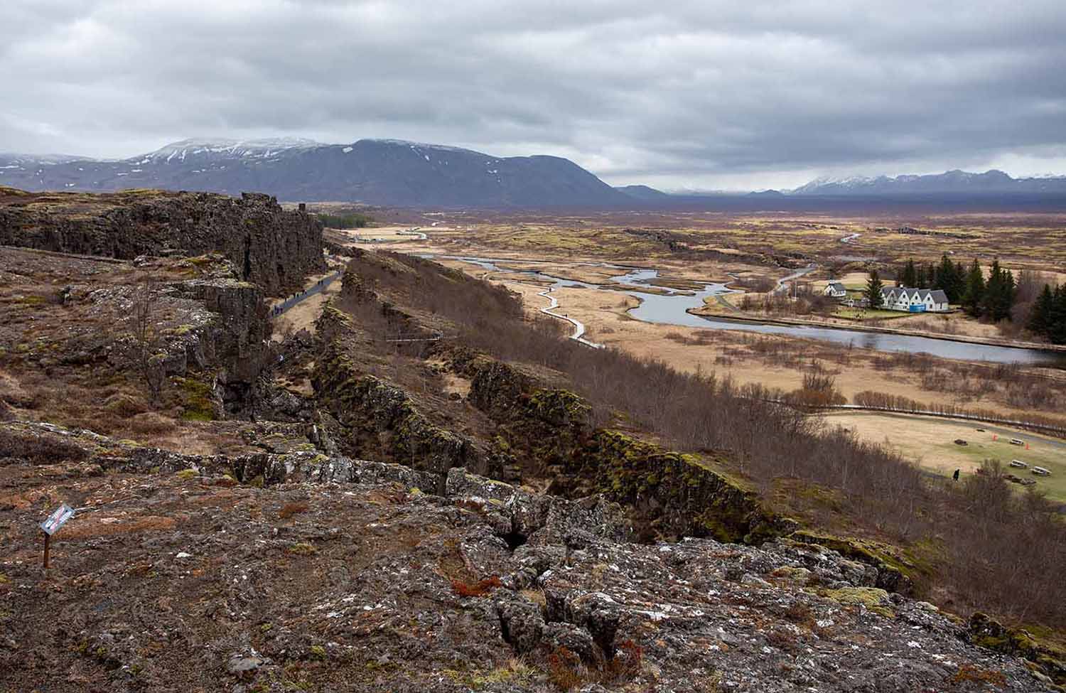 Wandern im Thingvellir Nationalpark