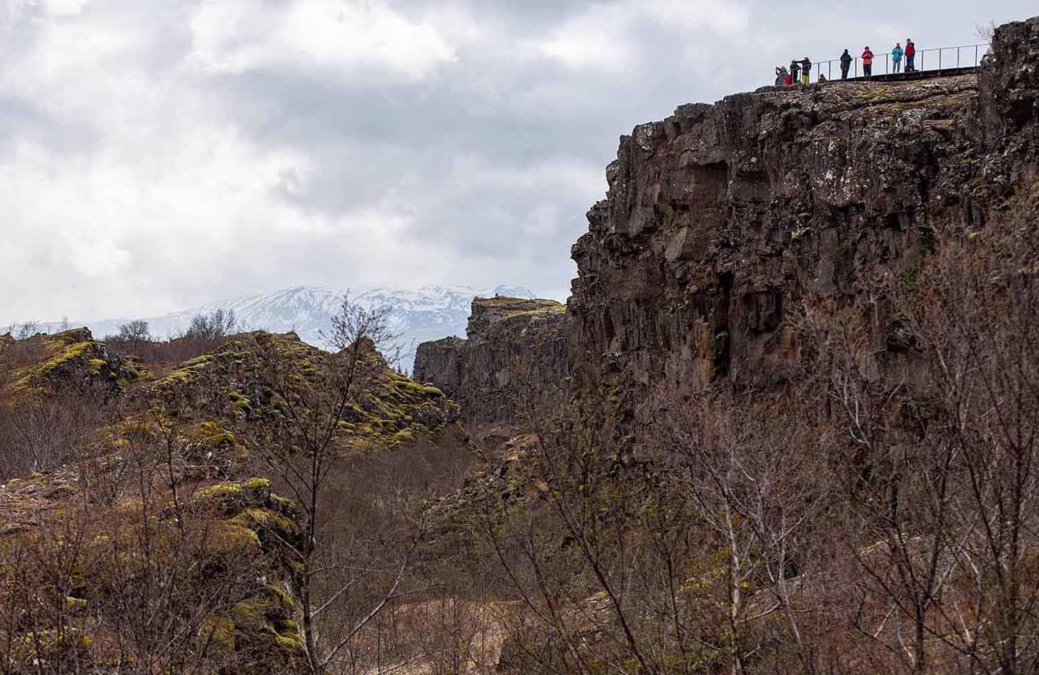 Wandern im Thingvellir Nationalpark