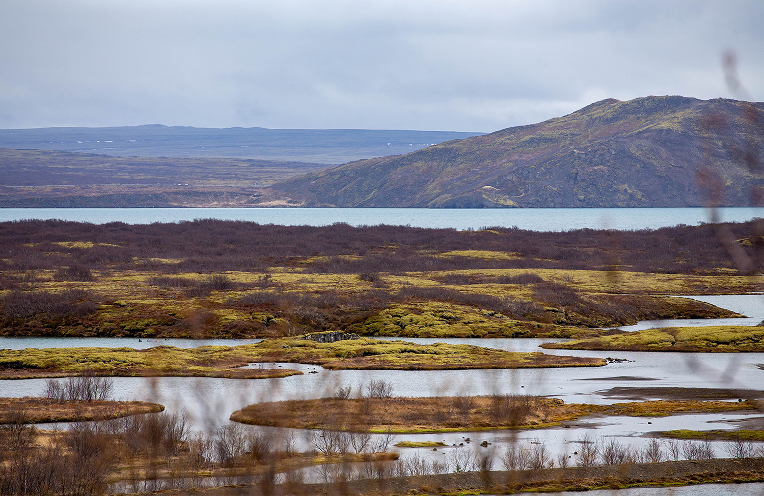 Regeln im Thingvellir Nationalpark