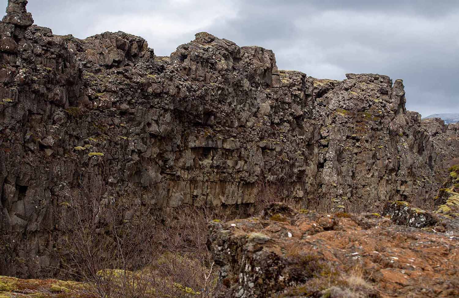 Wandern im Thingvellir Nationalpark