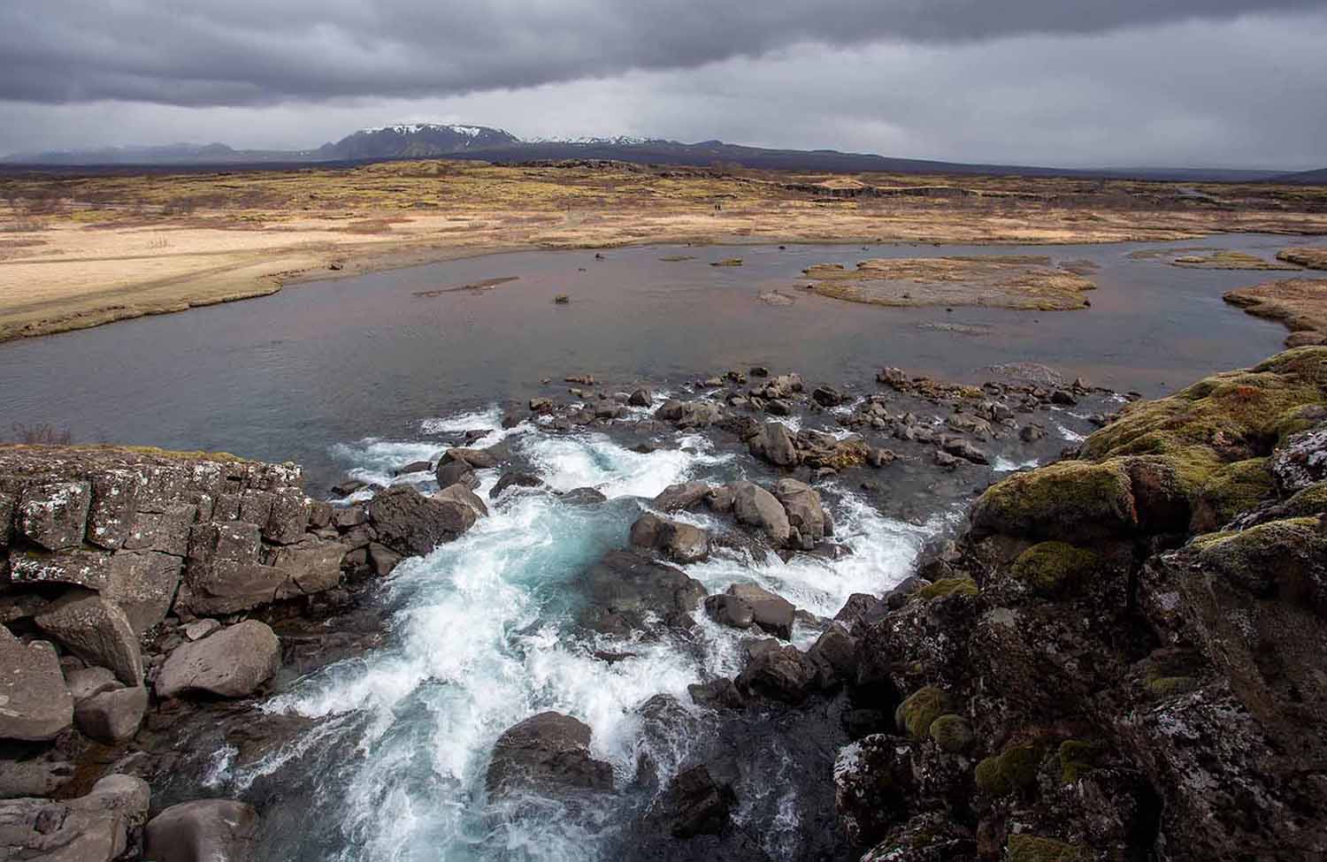 Wandern im Thingvellir Nationalpark