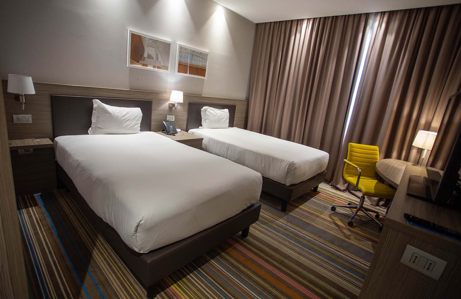 Hampton by Hilton Rome East Zwei-Bett Zimmer