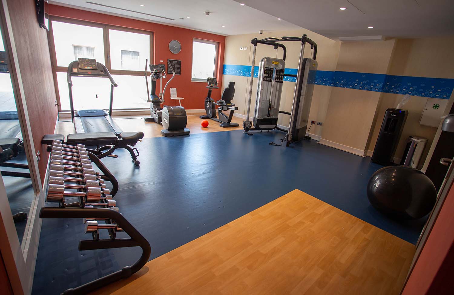 Hampton by Hilton Rome East Fitness-Raum