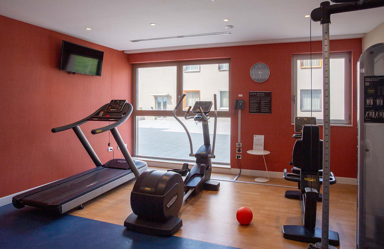 Hampton by Hilton Rome East Fitness-Raum