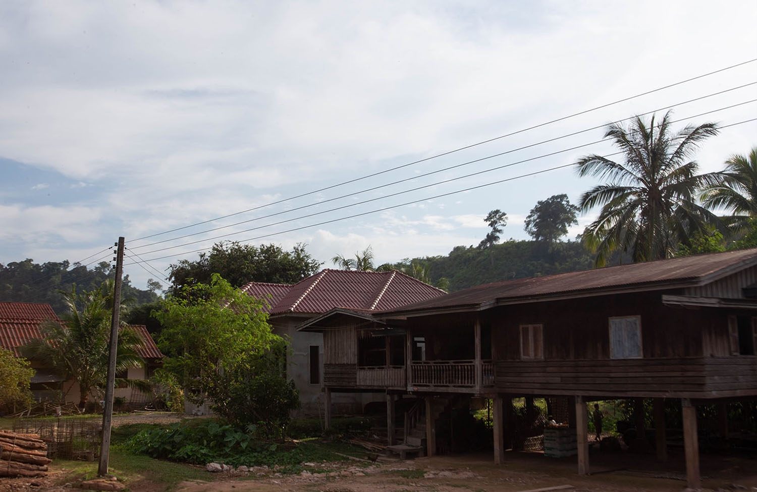 Häuser in Laos