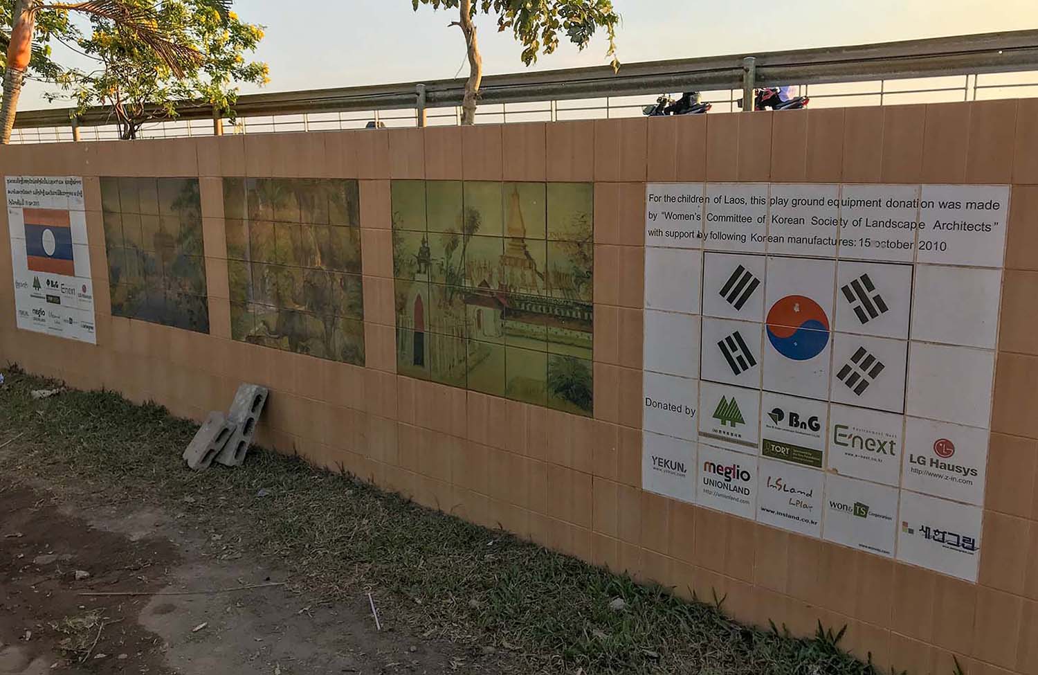 Spielplatz in Vientiane