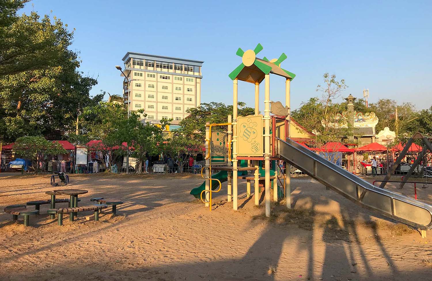 Spielplatz in Vientiane