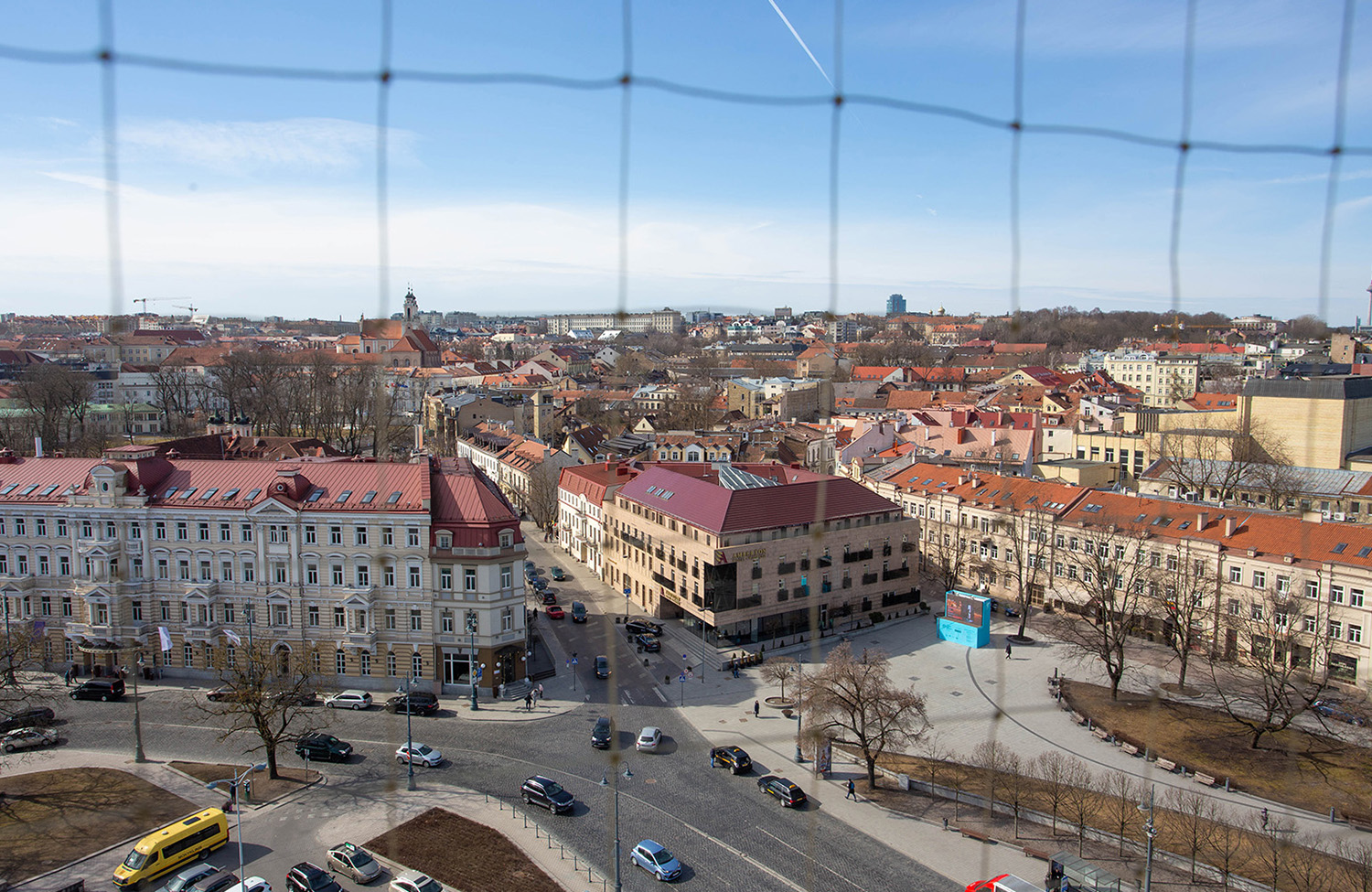 Glockenturm der Kathedrale in Vilnius Aussicht