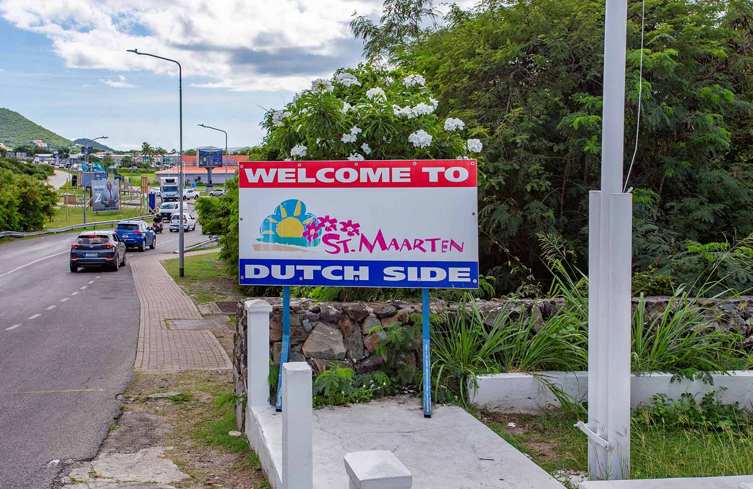 Grenze Sint Maarten & Saint-Martin