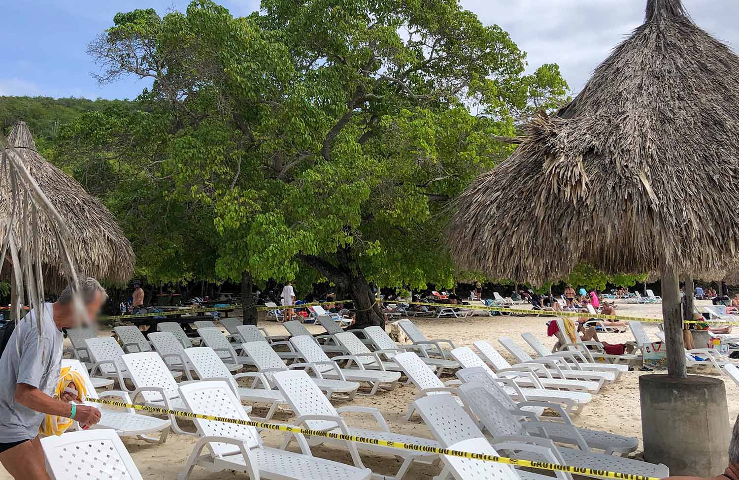 Cas Abao Beach auf Curaçao Liegen