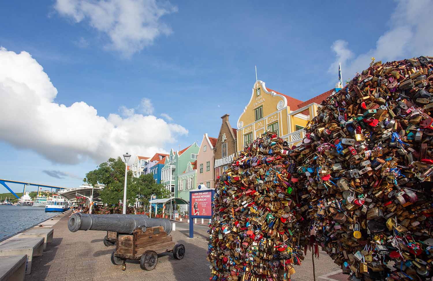 Handelskade auf Curaçao