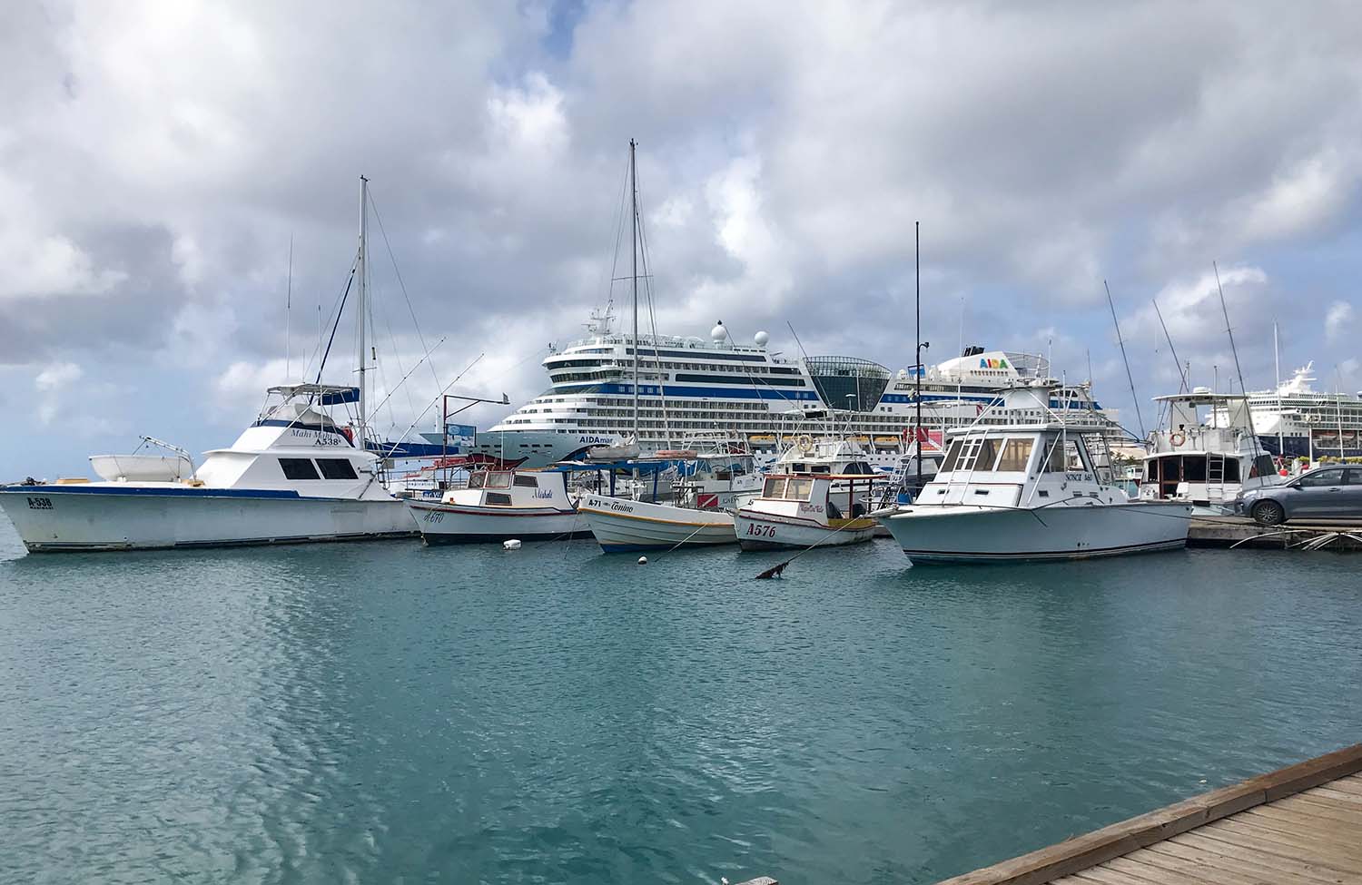 Oranjestad Anreise mit dem Schiff