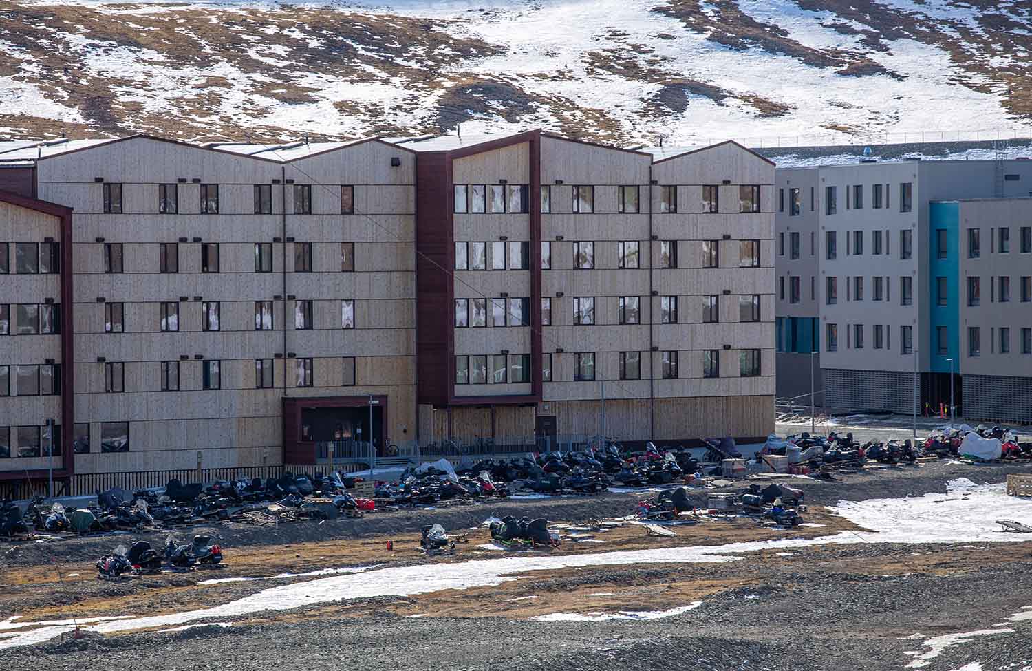 Longyearbyen Motorschlitten