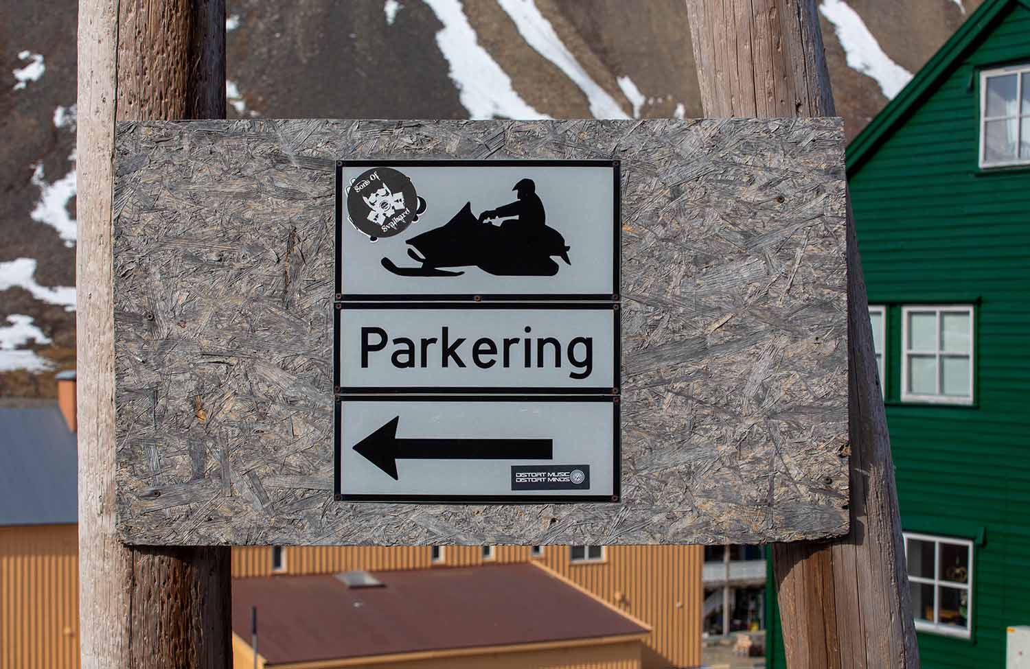 Longyearbyen Motorschlitten