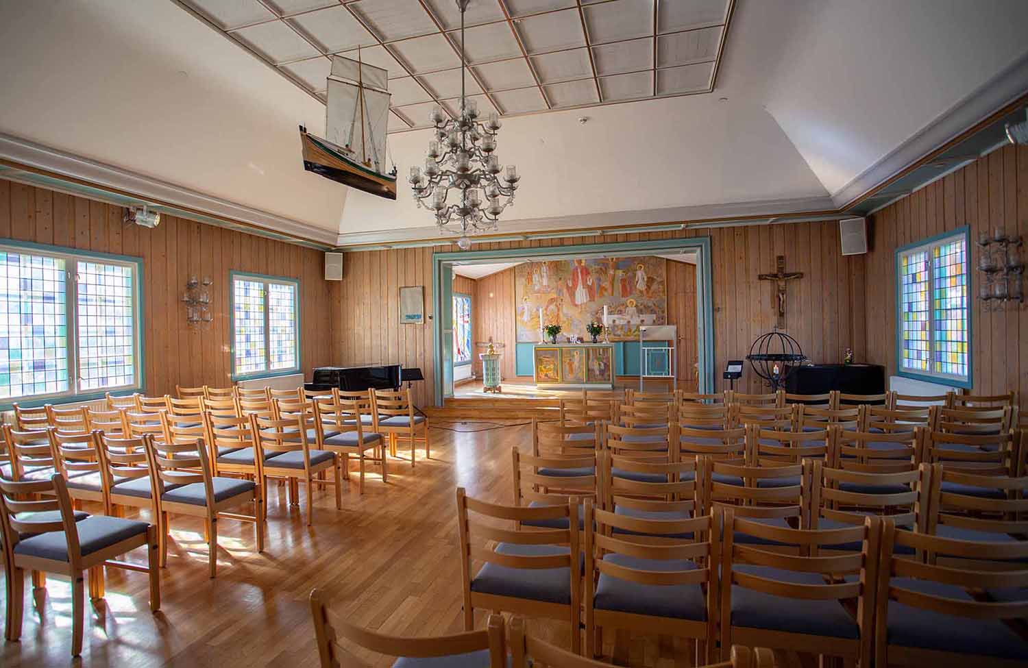 Svalbard Kirche Altar