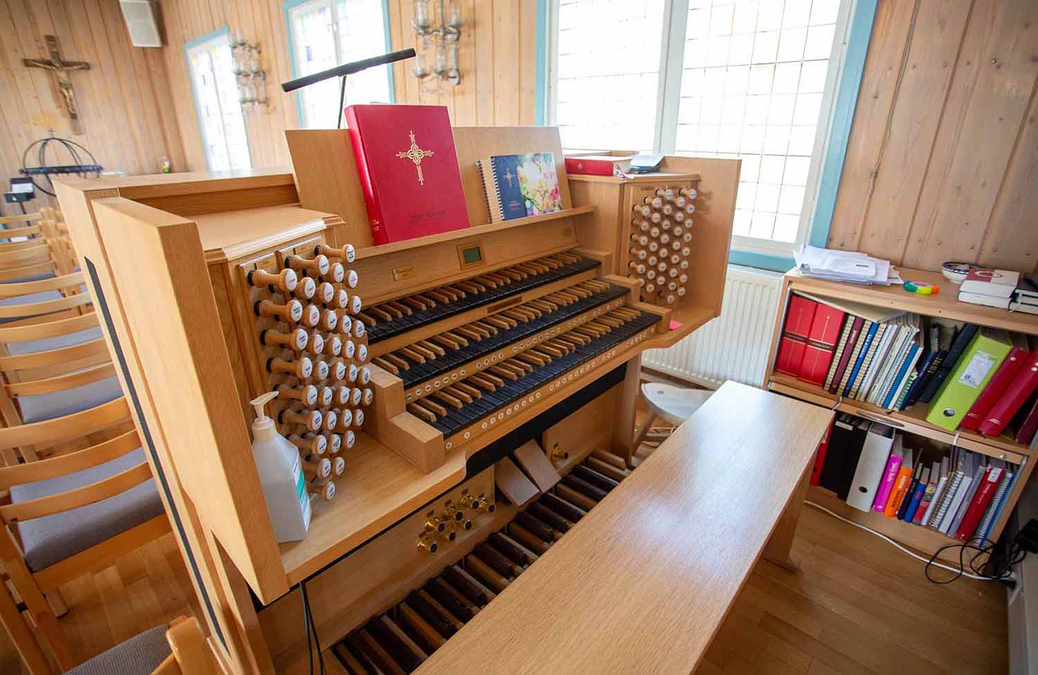 Svalbard Kirche Orgel