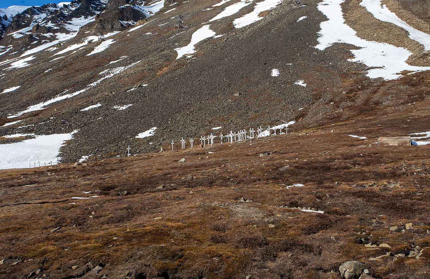 Svalbard Kirche Friedhof