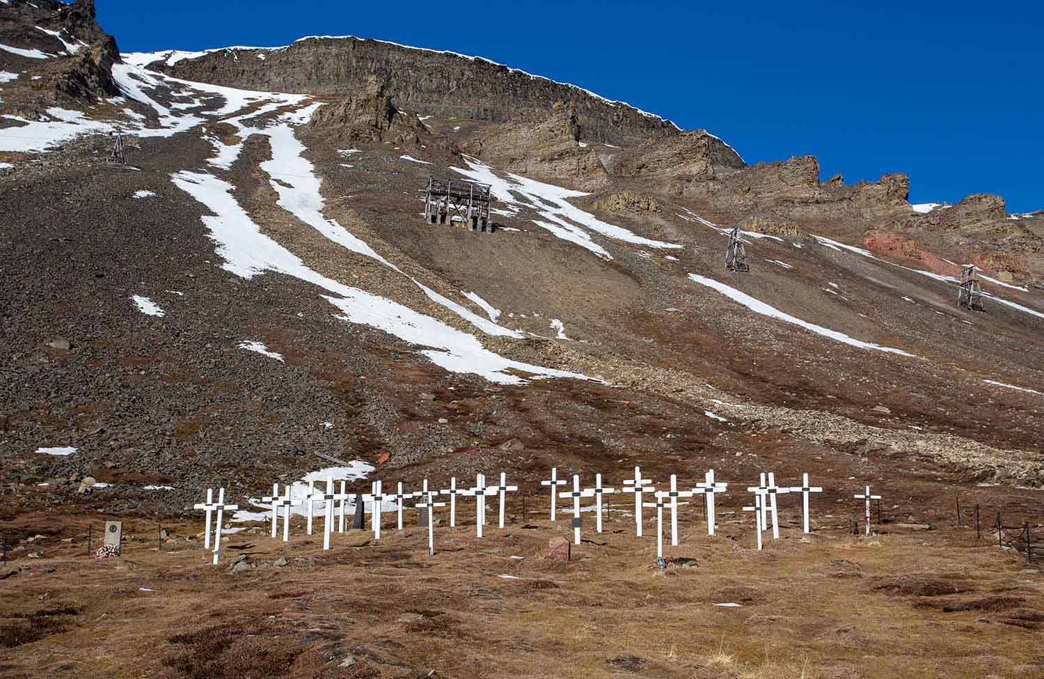 Svalbard Kirche Friedhof