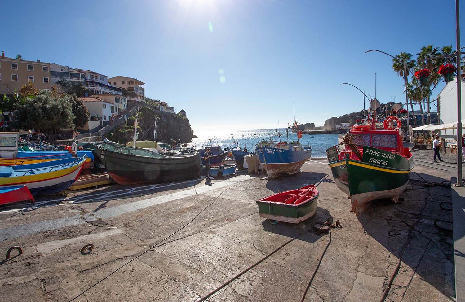 Fischerhafen von Câmara de Lobos