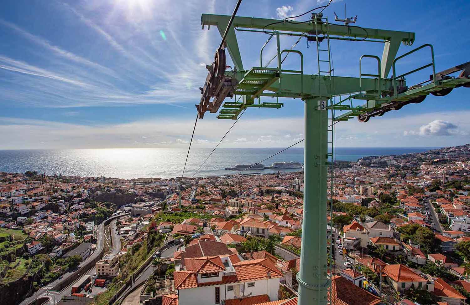 Seilbahn in Funchal