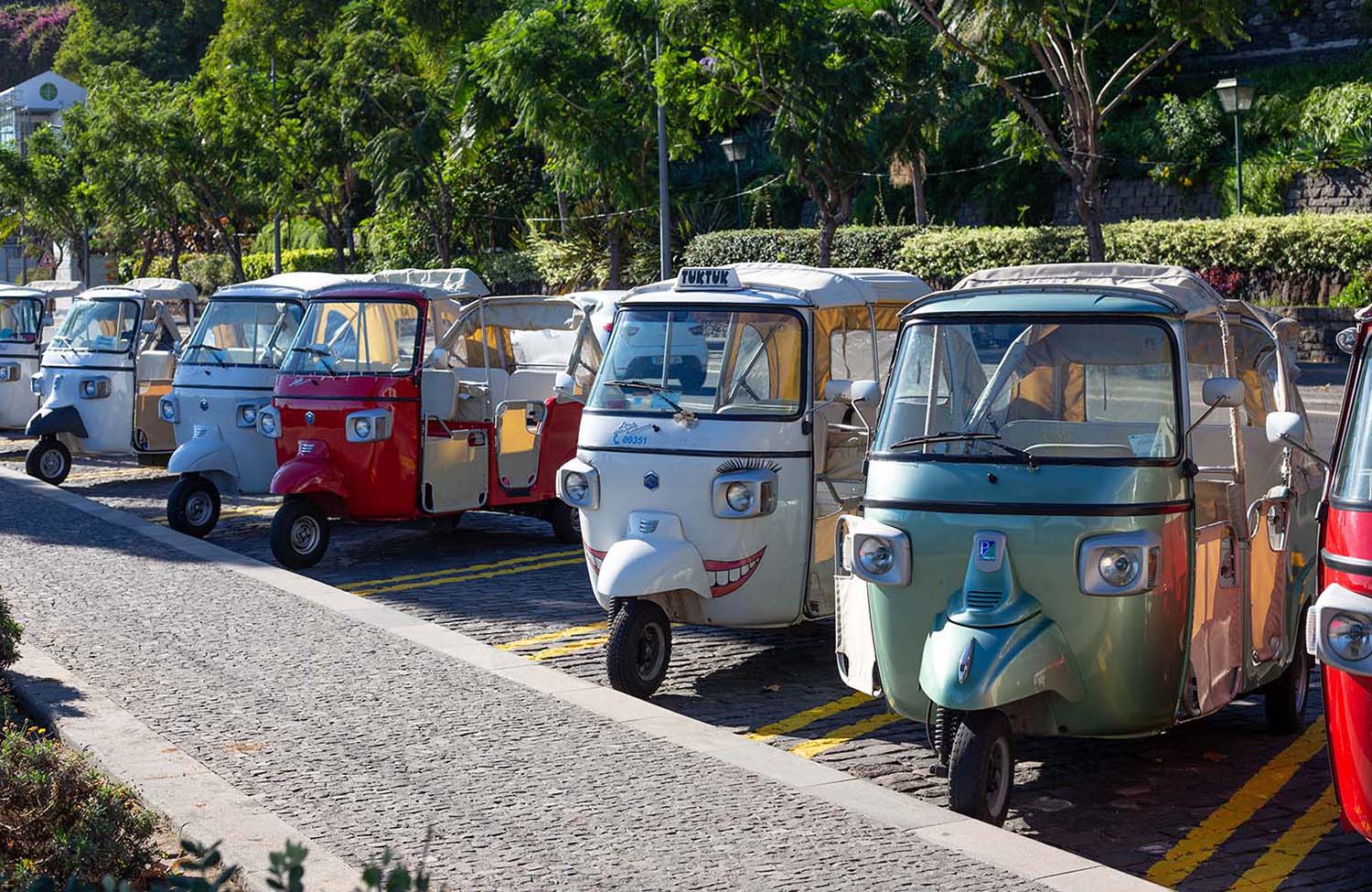 Tuk Tuks in Funchal