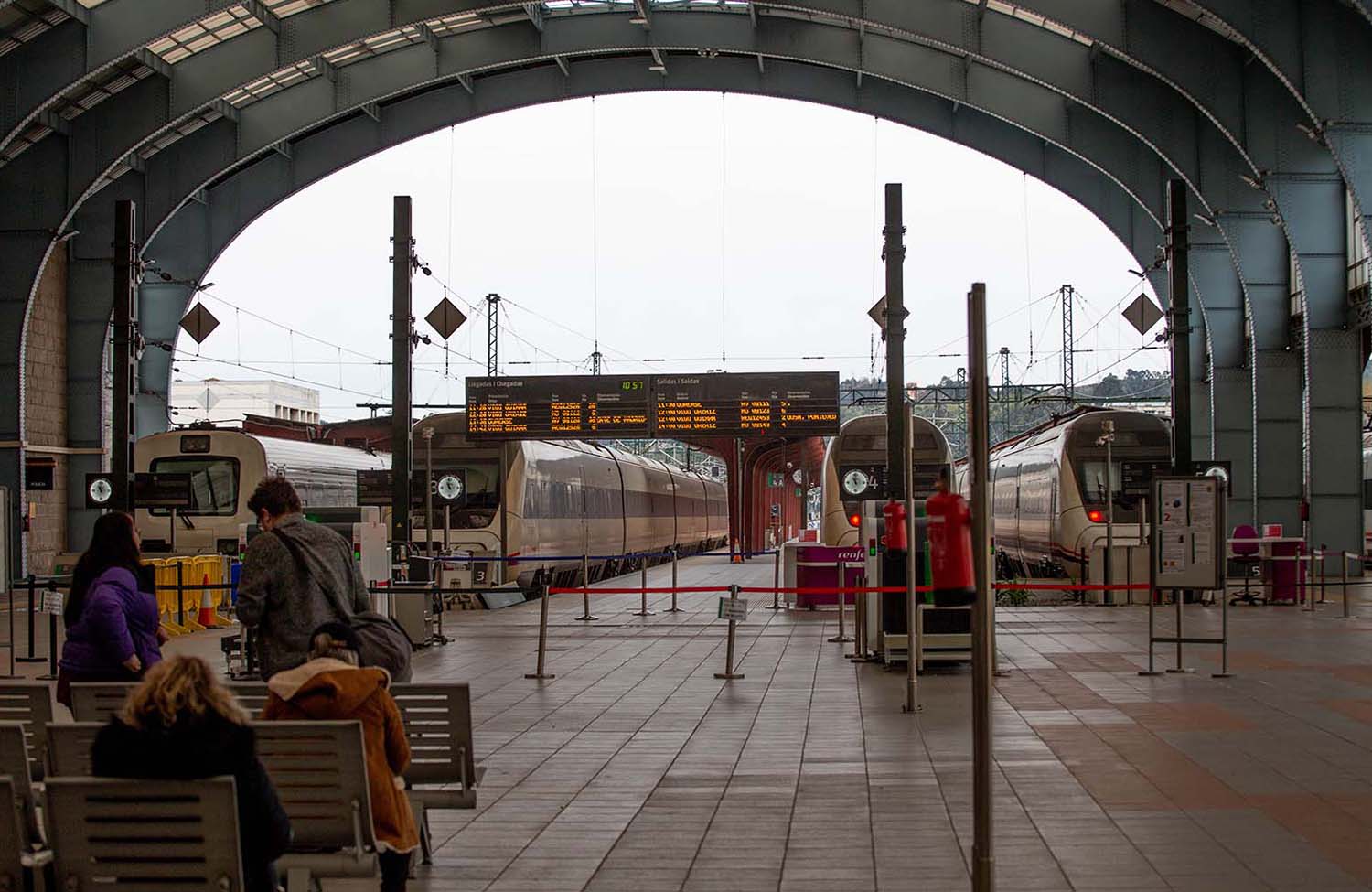 A Coruña Bahnhof