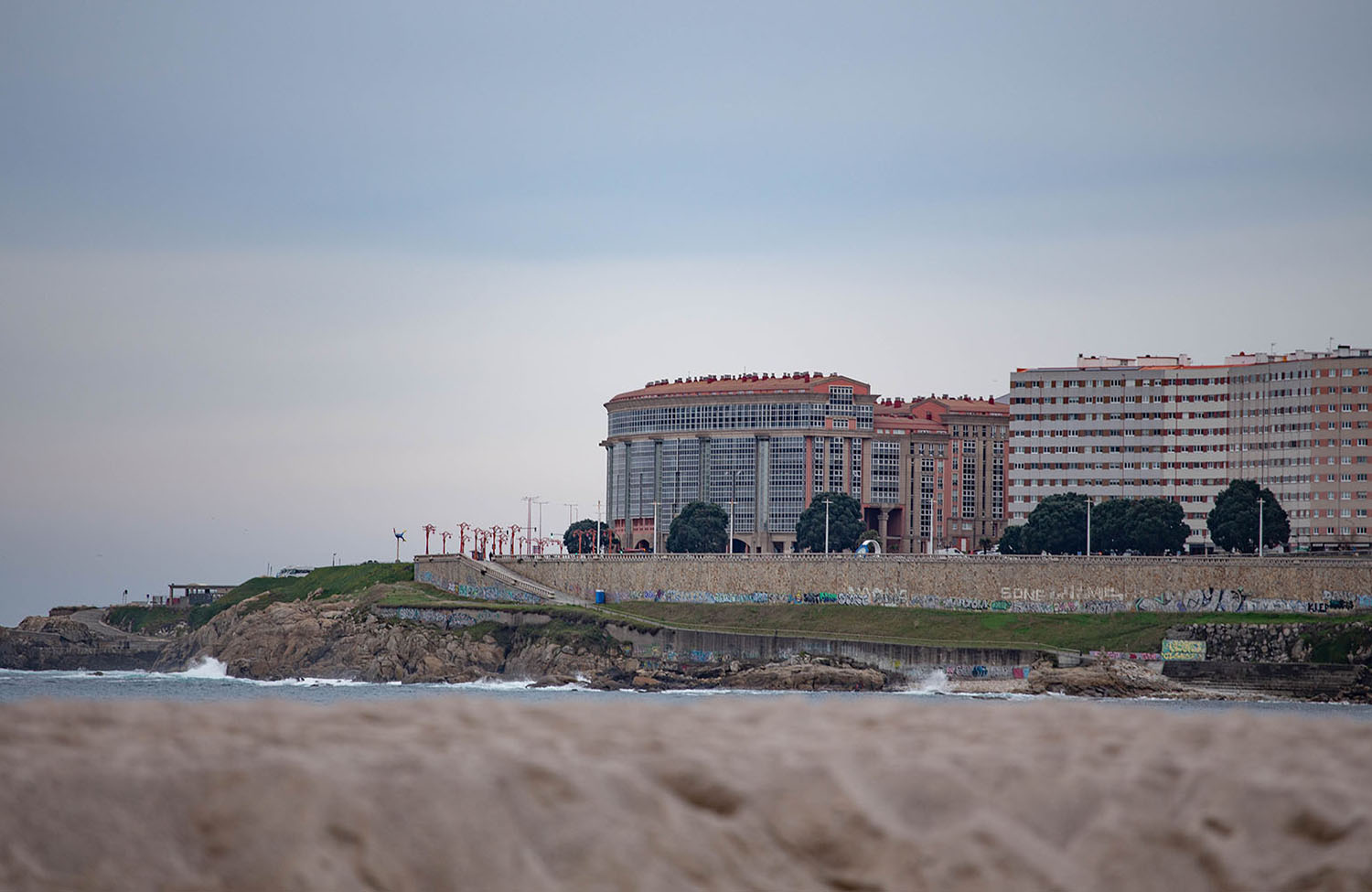 Playa del Orzán in A Coruña