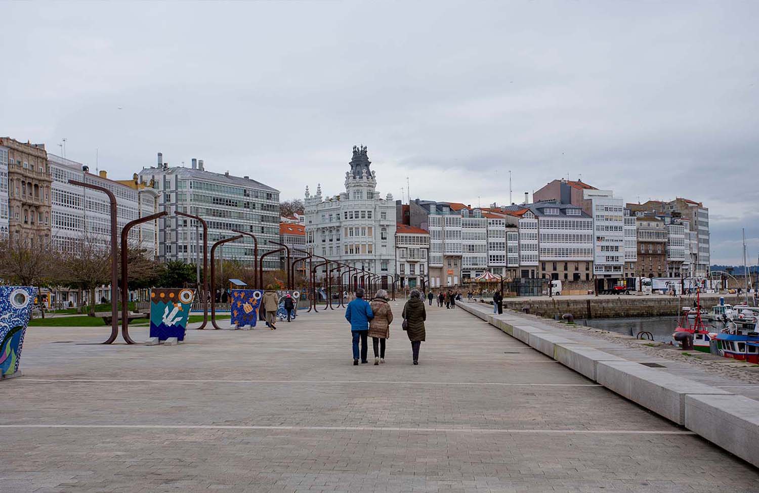 Avenida de la Marina in A Coruña